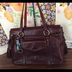 Dooney And Burke Florentine Leather Smith Satchel
